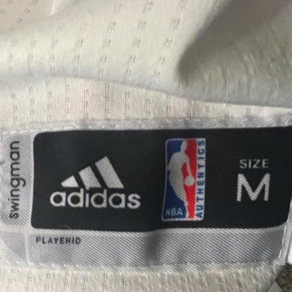 Adidas White and Orange Suns Jersey #1 Devin Booker - Picture 2 of 4